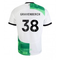 Camisa de time de futebol Liverpool Ryan Gravenberch #38 Replicas 2º Equipamento 2023-24 Manga Curta